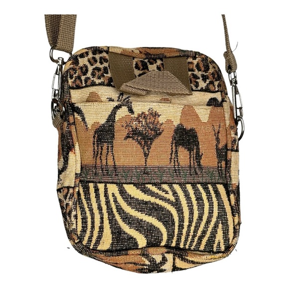 Vintage‎ Safari Print Bag - Picture 3 of 6
